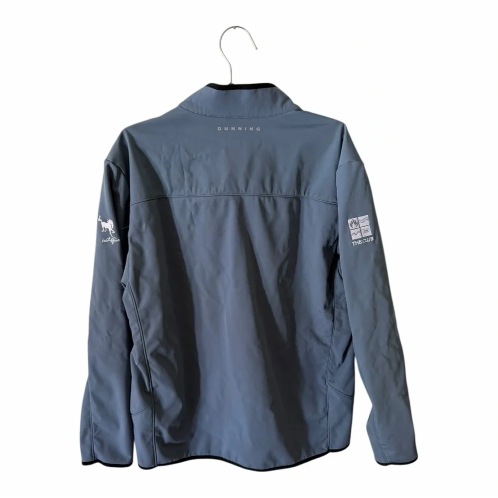 NWT Dunning Golf Men’s Vesey Bonded Jacket‎ XL Embroidered Wildfire/The Club